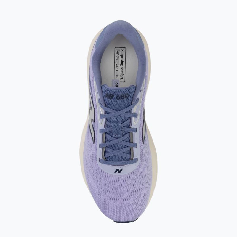 Încălțăminte de alergare pentru femei New Balance Fresh Foam 680's V9 glint blue/fairweather blue/navy 5