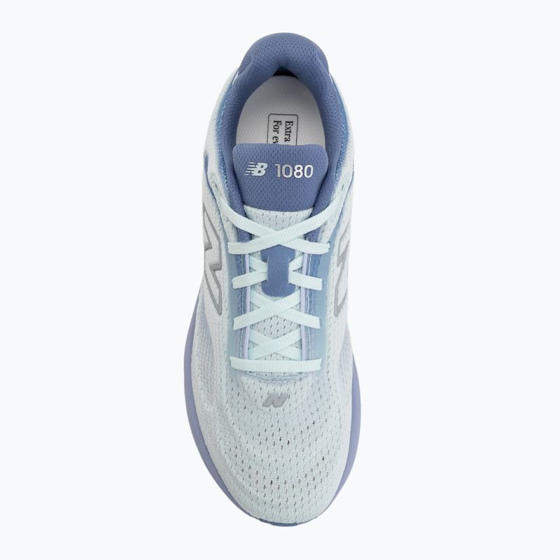 Încălțăminte de alergare pentru femei New Balance 1080's V15 glint blue/silver metallic/fairweather blue 5