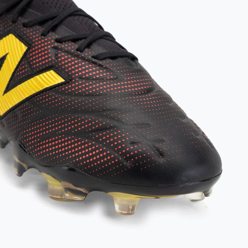 Ghete de fotbal New Balance Tekela Elite Low V5 FG black 100/punch yellow/fire cracker 7