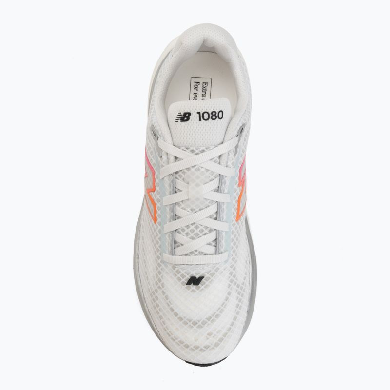 Încălțăminte de alergare pentru femei New Balance 1080's V15 103 white/pink heat/tangerine heat 5