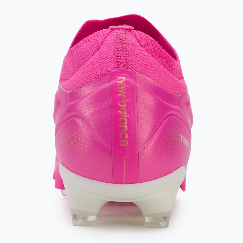 Încălțăminte de fotbal New Balance Tekela Pro Low V5 FG pink heat/metallic gold/pink satin 6