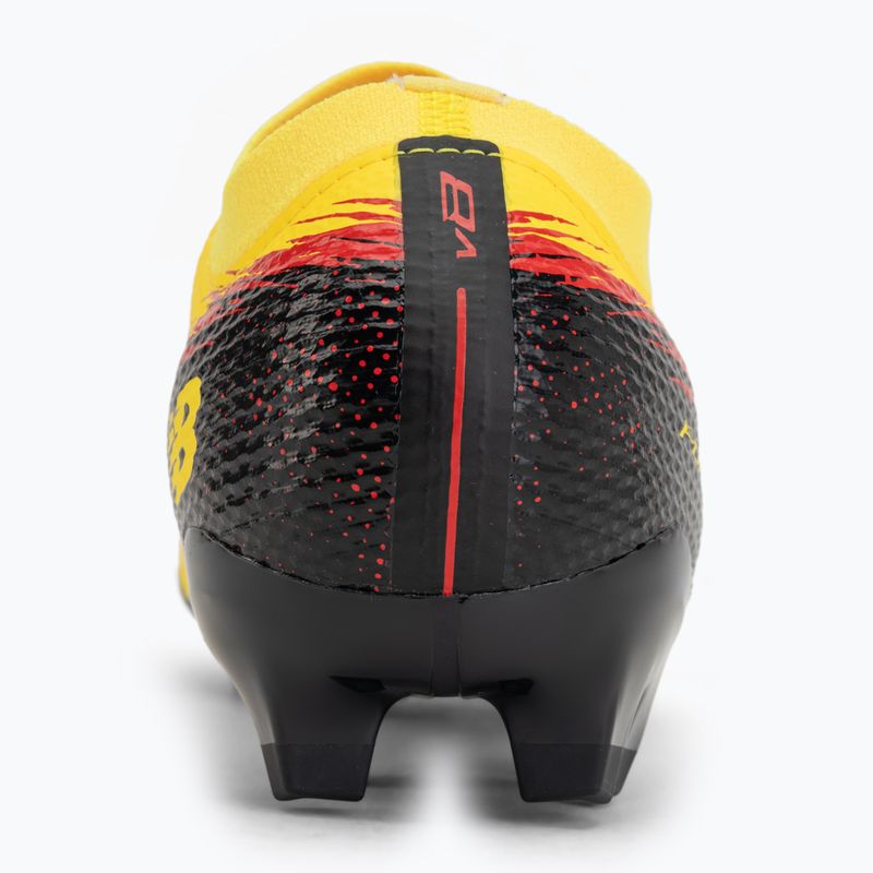 Ghete de fotbal New Balance Furon Team V8 FG punch yellow/black 100/fire cracker 6