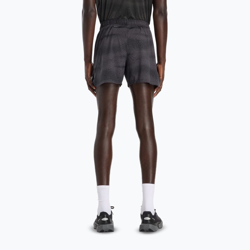 Pantaloni scurți de alergare pentru bărbați New Balance RC Printed 5" black/grey 3