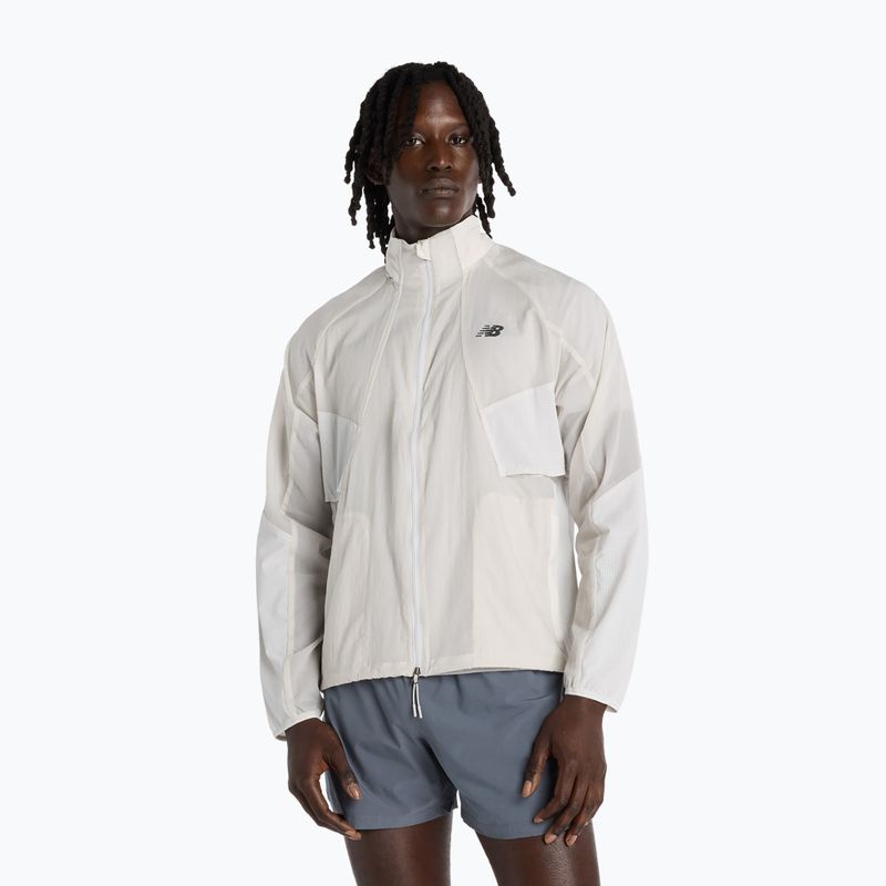 Geacă de alergare pentru bărbați New Balance RC grey matter