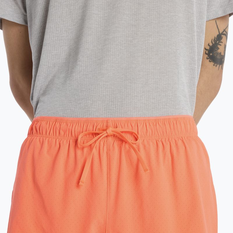 Pantaloni scurți pentru bărbați New Balance RC Seamless 5" tangerine heat 4
