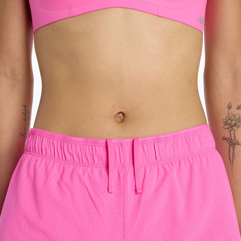 Pantaloni scurți de damă New Balance RC Seamless 3" pink heat 3