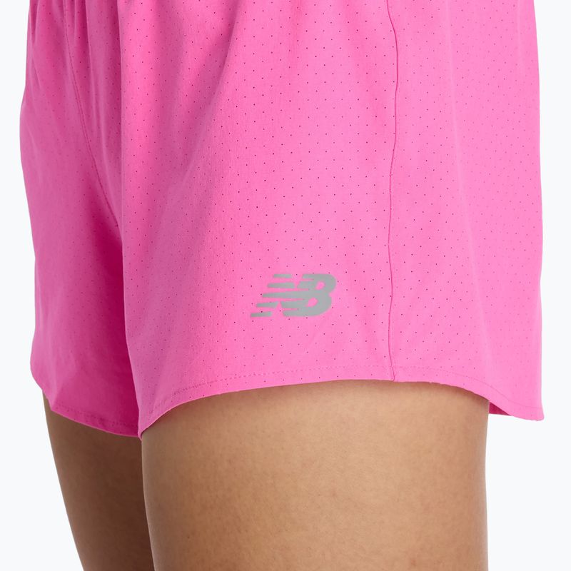 Pantaloni scurți de damă New Balance RC Seamless 3" pink heat 5