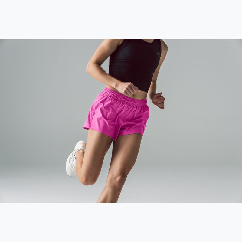 Pantaloni scurți pentru femei New Balance RC Seamless 3" pink heat 8