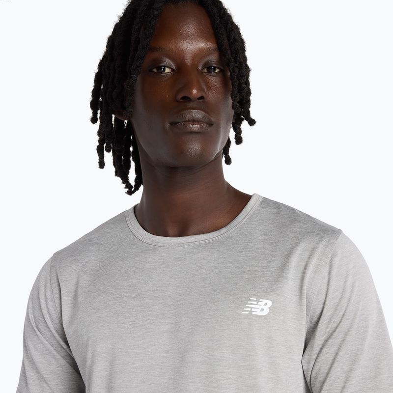 Tricou pentru bărbați New Balance Essentials Utility T athletic grey 4