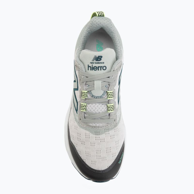 Încălțăminte de alergare pentru bărbați  New Balance Fresh Foam Hierro V9 grey matter/medusa green 5