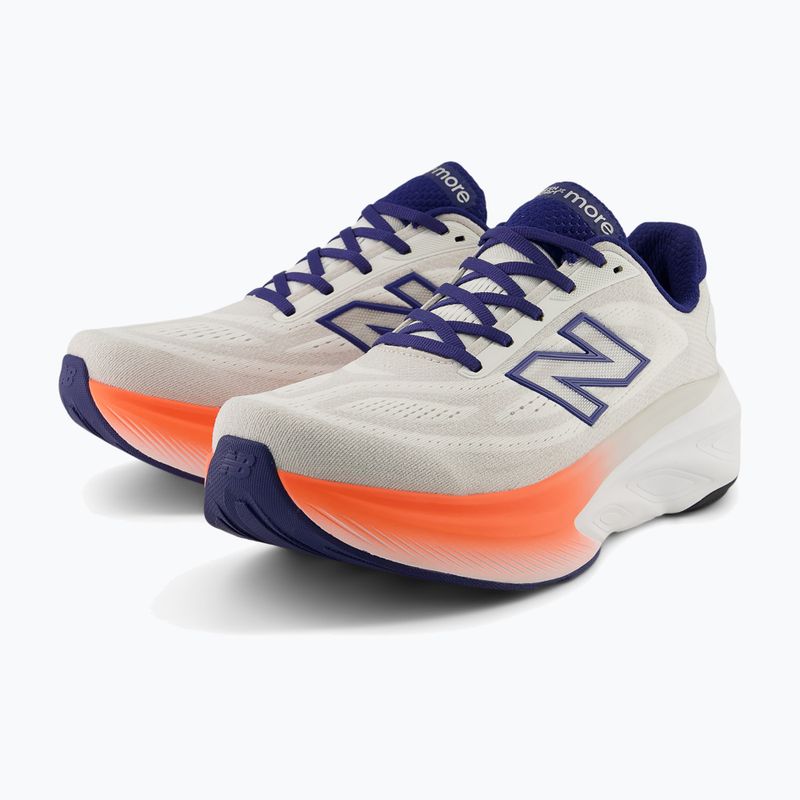 Încălțăminte de alergare pentru bărbați  New Balance Fresh Foam More V6 reflection/blue oyster/tangerine heat 3