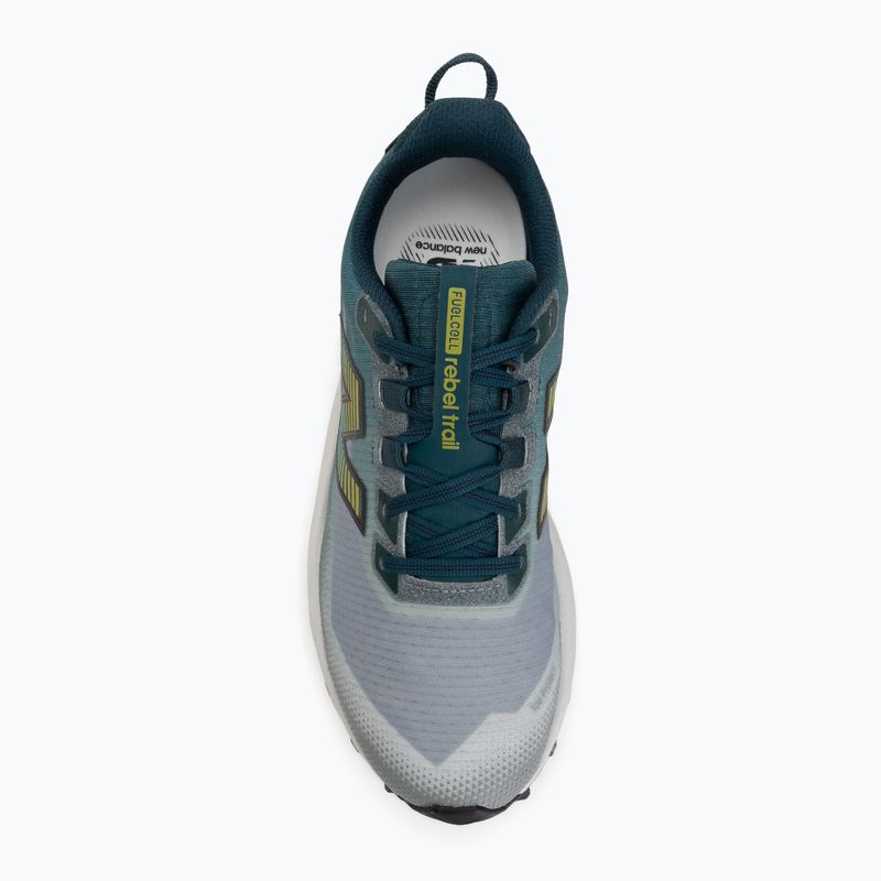 Încălțăminte de alergare pentru bărbați New Balance Rebel Trail V1 medusa green/shadow grey 5