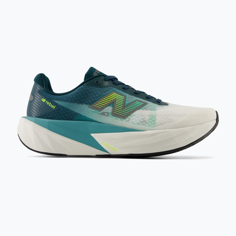 Încălțăminte de alergare pentru bărbați New Balance FuelCell Rebel V5 medusa green/faded teal 2