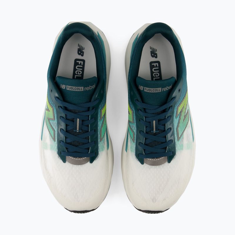 Încălțăminte de alergare pentru bărbați New Balance FuelCell Rebel V5 medusa green/faded teal 7