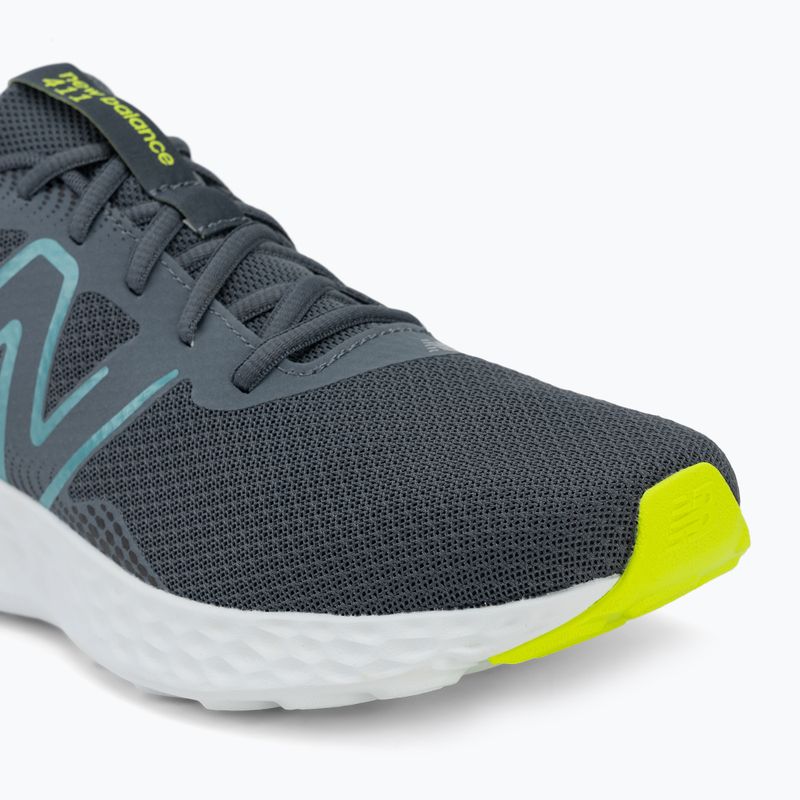 Încălțăminte de alergare pentru bărbați  New Balance Fresh Foam 411's V3 graphite/alkaline green/faded teal 7