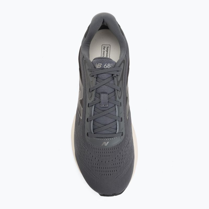 Încălțăminte de alergare pentru bărbați  New Balance Fresh Foam 680's V9 castlerock/faded black/gold metallic 5