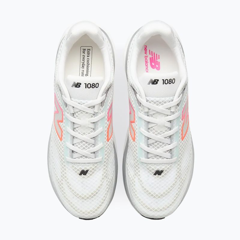Încălțăminte de alergare pentru bărbați New Balance 1080's V15 103 white/pink heat/tangerine heat 4