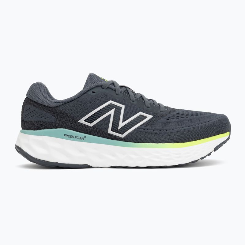 Încălțăminte de alergare pentru bărbați  New Balance Fresh Foam Evoz V4 graphite/alkaline green 2