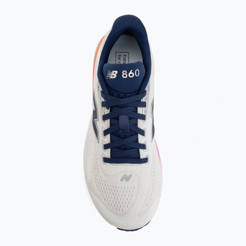 Încălțăminte de alergare pentru femei New Balance Fresh Foam 860's V15 sea salt/blue oyster 5