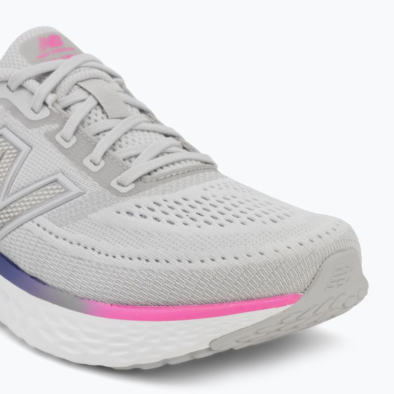 Încălțăminte de alergare pentru femei New Balance Fresh Foam Evoz V4 grey matter/pink heat/blue oyster 7