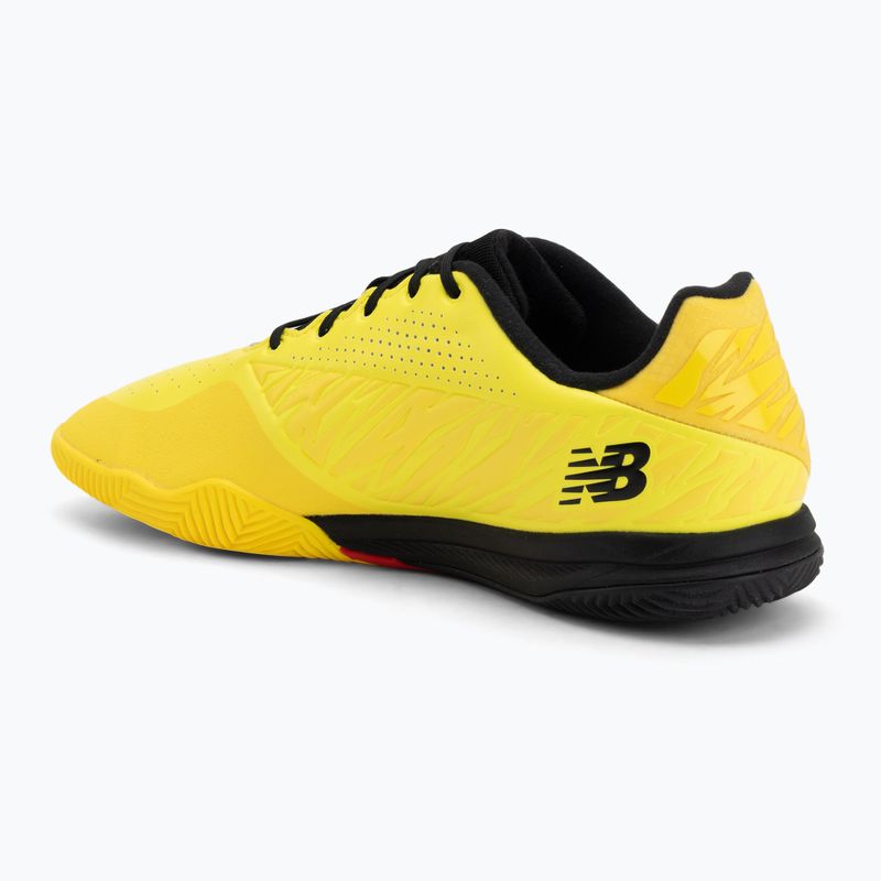Ghete de fotbal New Balance Furon Pro V8 IN punch yellow/black 100/fire cracker 2
