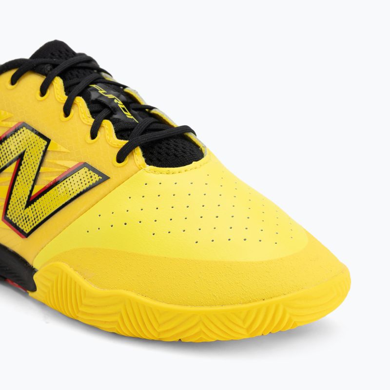 Ghete de fotbal New Balance Furon Pro V8 IN punch yellow/black 100/fire cracker 7
