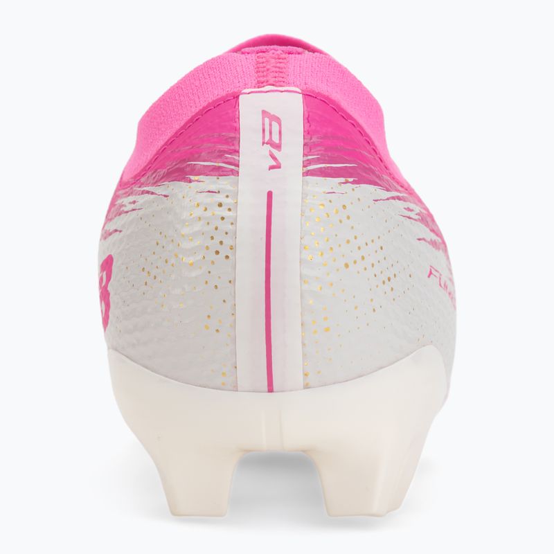 Ghete de fotbal New Balance Furon Team V8 FG pink heat/sea salt/gold metallic 6