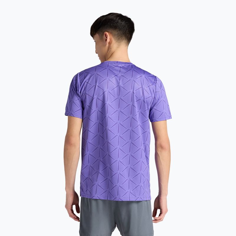 Tricou pentru bărbați New Balance Essentials Printed T electric purple 2