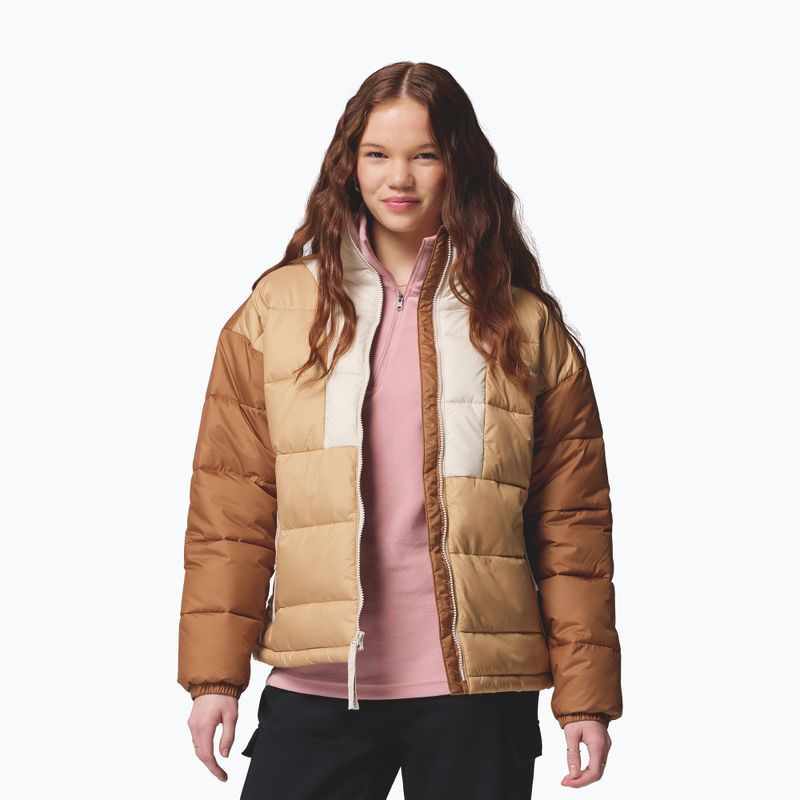 Geacă izolată pentru femei Columbia Pike Lake canoe/camel brown/dark stone 5