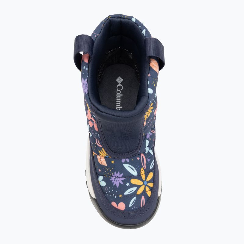 Ghete pentru copii Columbia Youth Snowtrot Mid nocturnal/wildflower whimsy 5