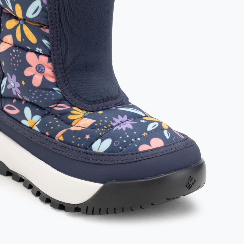 Ghete pentru copii Columbia Youth Snowtrot Mid nocturnal/wildflower whimsy 7