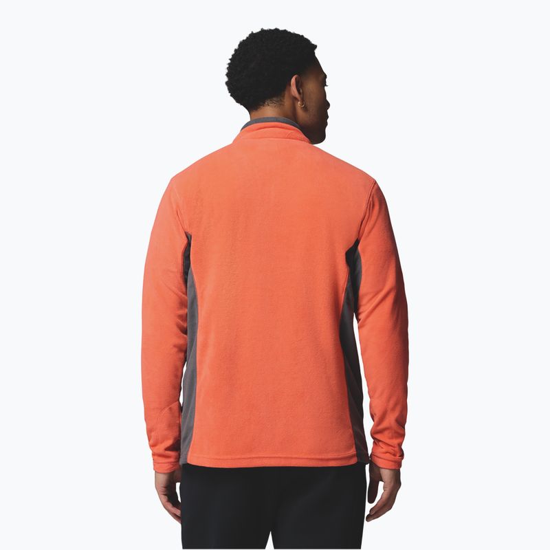 Bluză fleece pentru bărbați Columbia Klamath Range II HZ zing/shark 3
