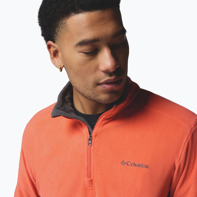 Bluză fleece pentru bărbați Columbia Klamath Range II HZ zing/shark 5