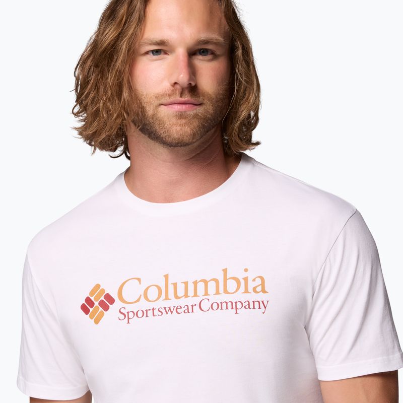 Tricou pentru bărbați Columbia CSC Basic logo white/csc retro logo 5