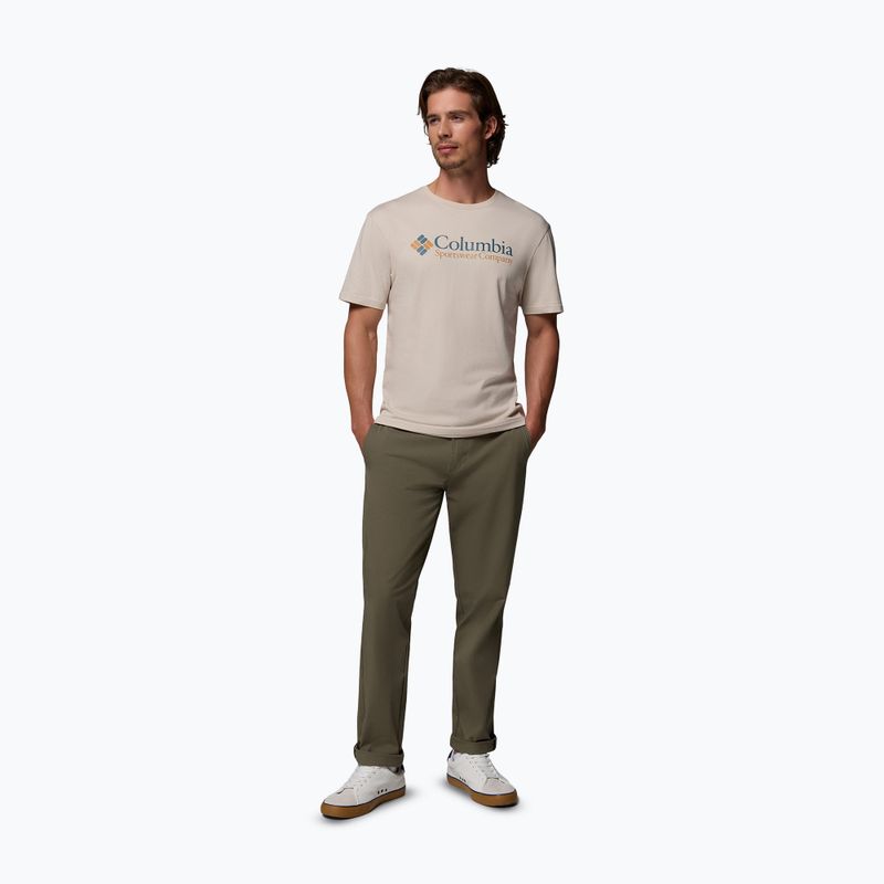 Tricou pentru bărbați Columbia CSC Basic logo dark stone/csc retro logo 2