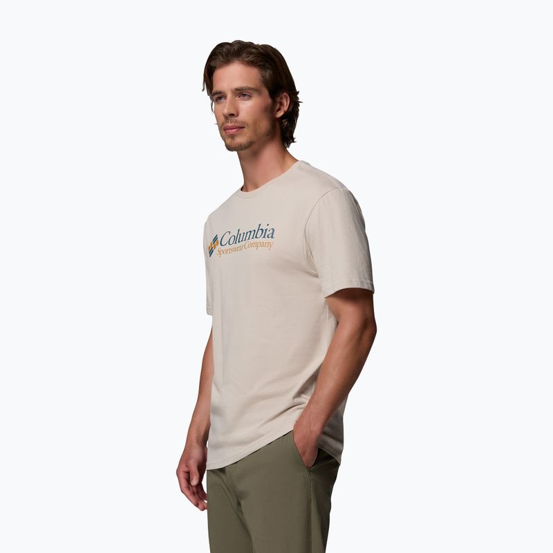 Tricou bărbați Columbia CSC Basic logo dark stone/csc retro logo 4