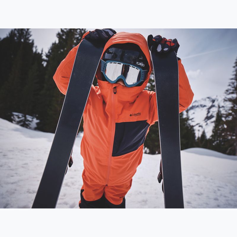 Geacă de schi pentru copii Columbia Holcomb Grove zing/black 6