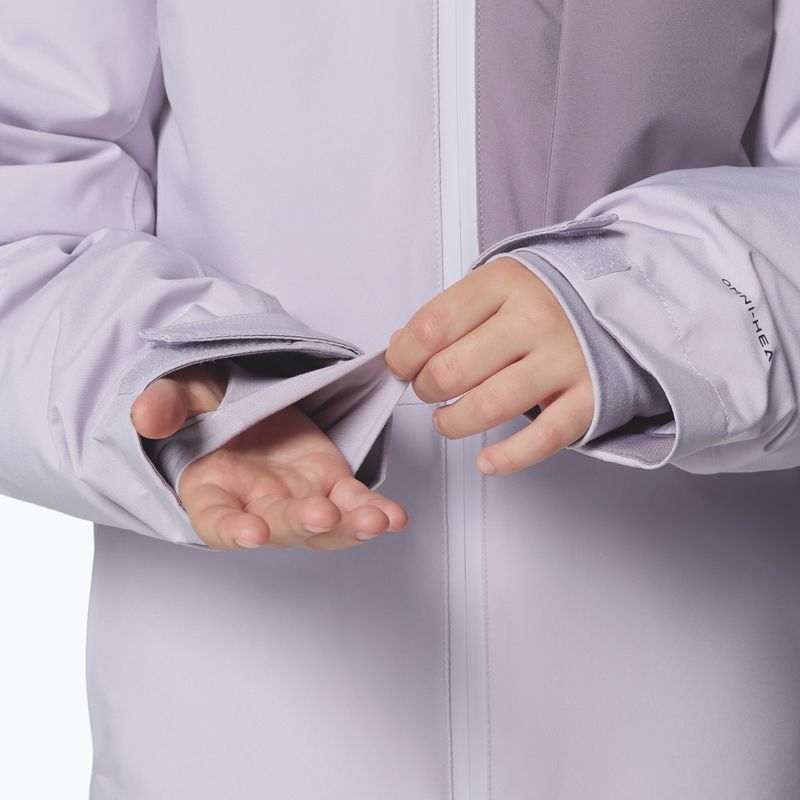 Geacă de schi pentru copii Columbia Holcomb Grove lavender pearl/shale purple 8