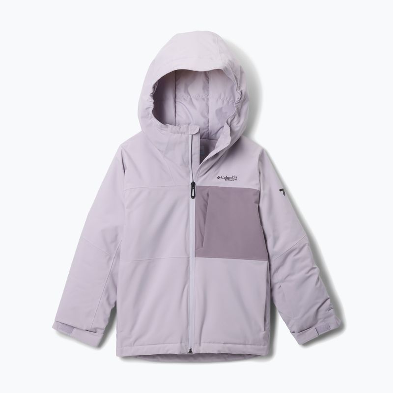 Geacă de schi pentru copii Columbia Holcomb Grove lavender pearl/shale purple 9