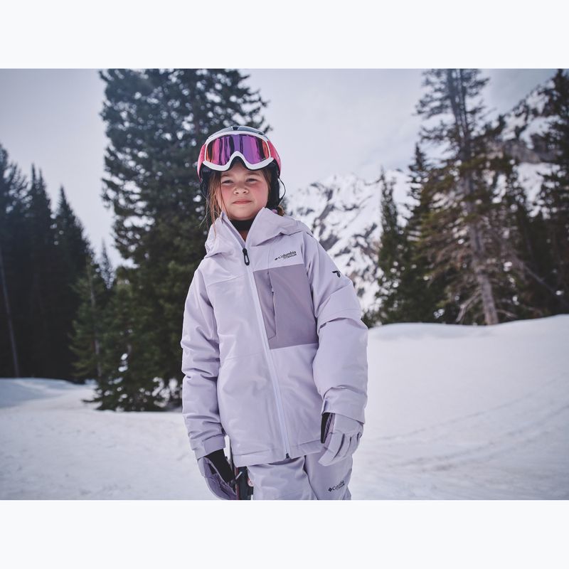 Geacă de schi pentru copii Columbia Holcomb Grove lavender pearl/shale purple 12