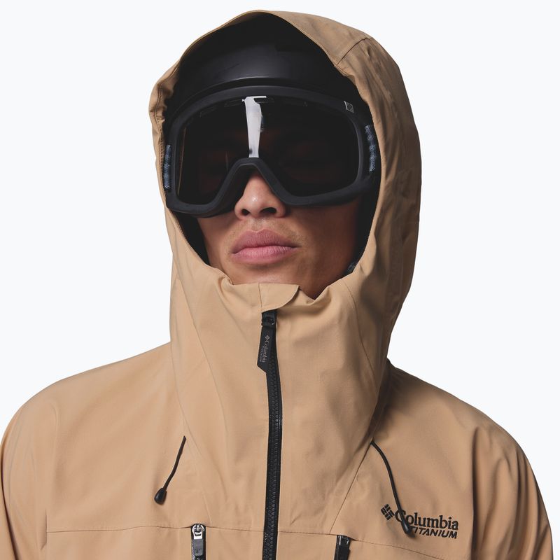 Geacă de schi pentru bărbați Columbia Platinum Peak II 3L Shell canoe 5