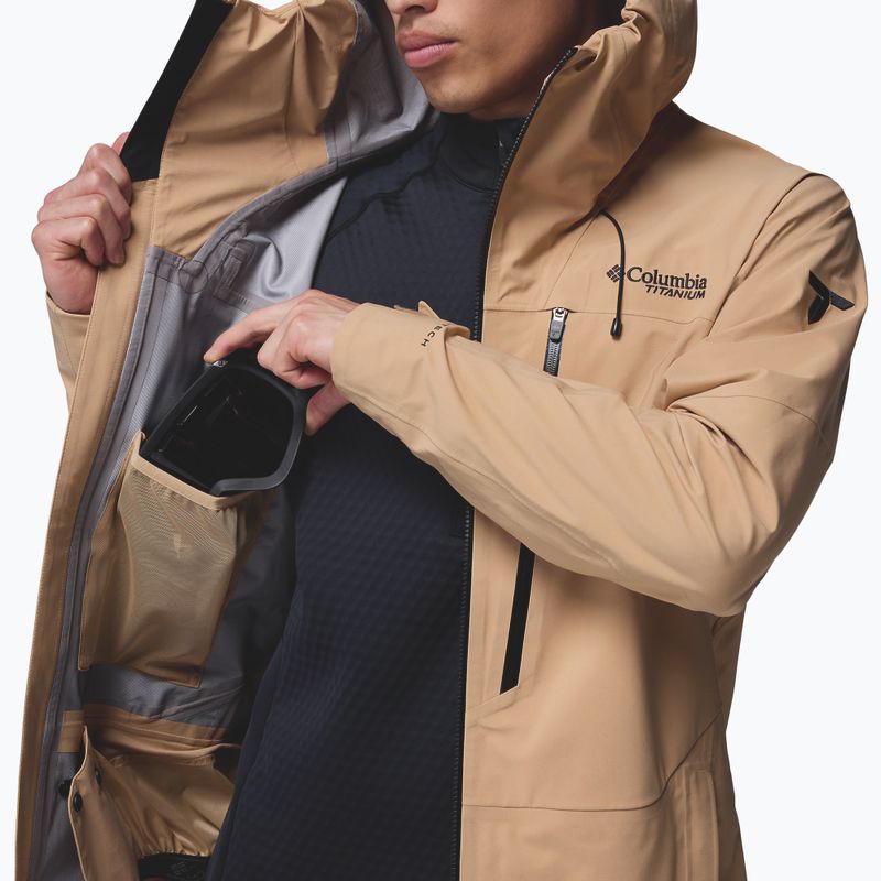 Geacă de schi pentru bărbați Columbia Platinum Peak II 3L Shell canoe 12