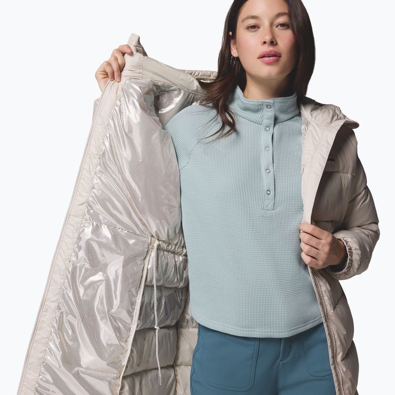 Palton izolat pentru femei Columbia Pike Lake III Long dark stone 9