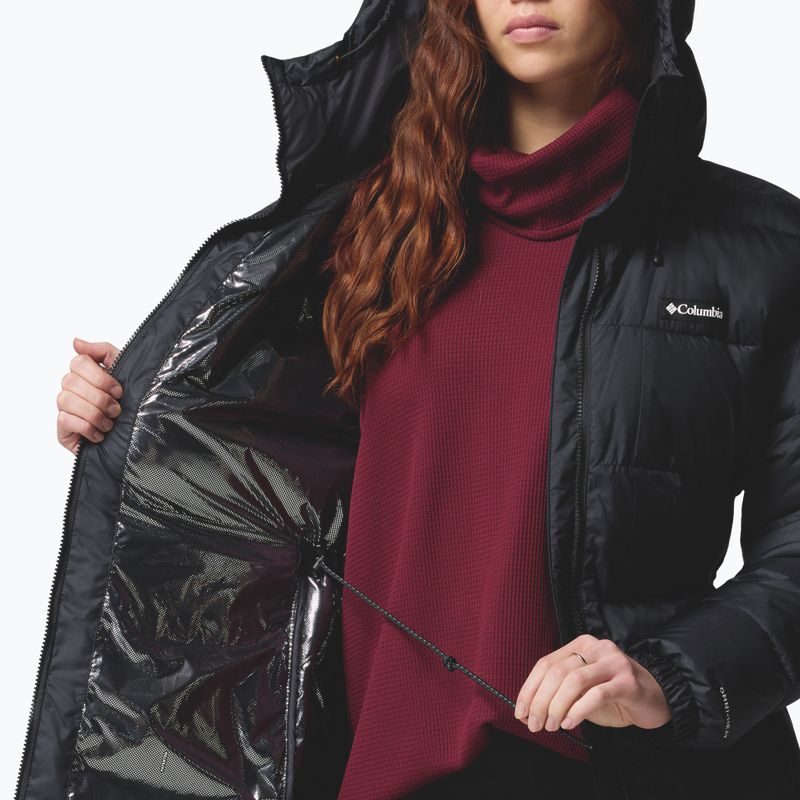 Palton izolat pentru femei Columbia Pike Lake III Long black 9