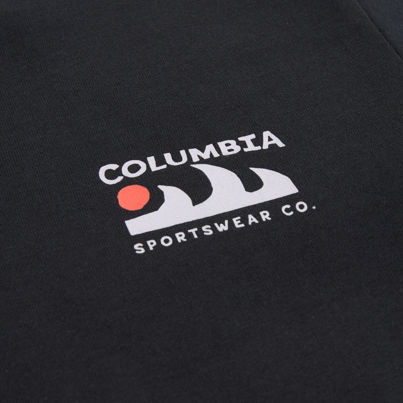 Tricou de trekking pentru bărbați Columbia Explorers Canyon Back black/peaks and waves 3