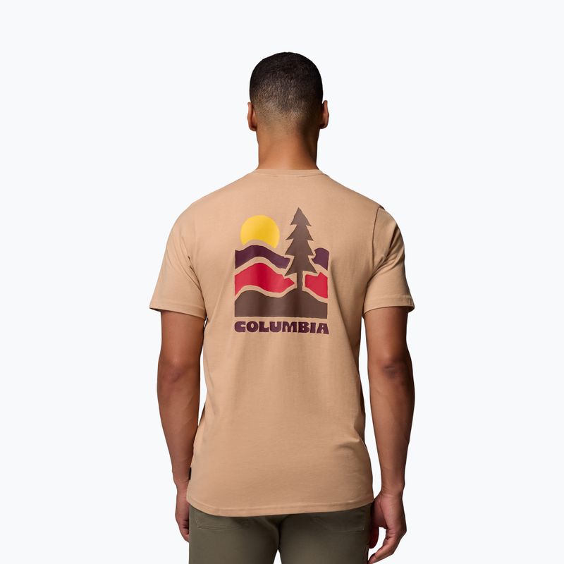 Tricou de trekking pentru bărbați Columbia Explorers Canyon Back canoe/get hiked 3