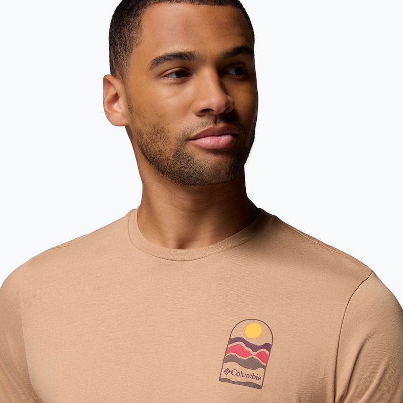 Tricou de trekking pentru bărbați Columbia Explorers Canyon Back canoe/get hiked 5
