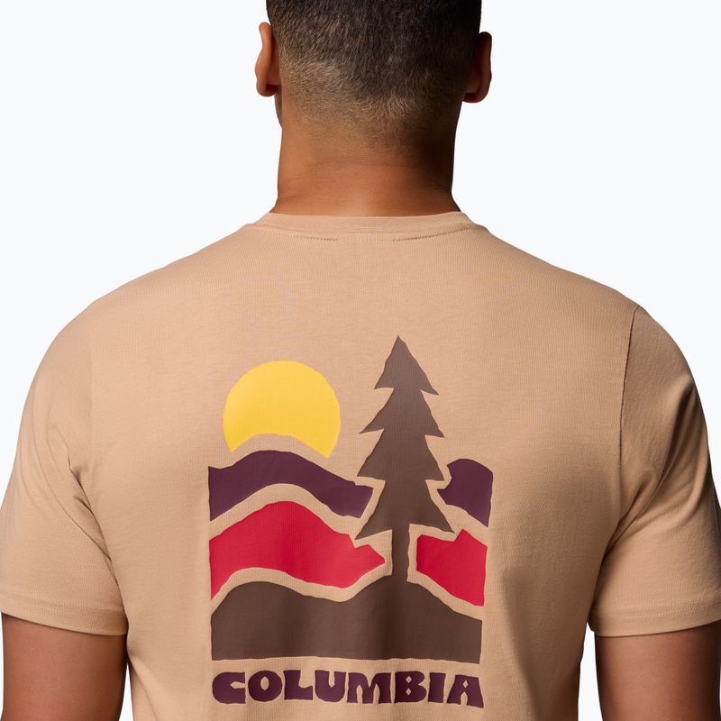 Tricou de trekking pentru bărbați Columbia Explorers Canyon Back canoe/get hiked 6