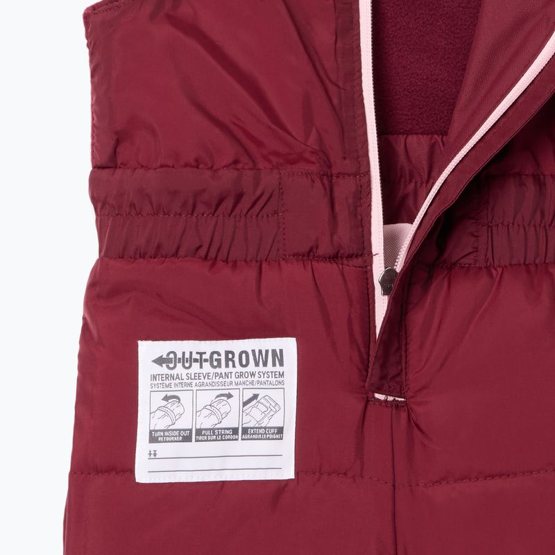 Set de schi pentru copii Columbia Buga IIi Set satin pink/rich wine 5