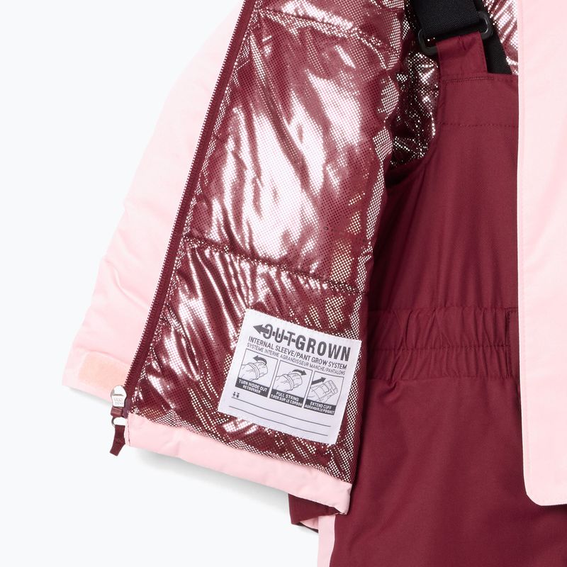 Set de schi pentru copii Columbia Buga IIi Set satin pink/rich wine 6